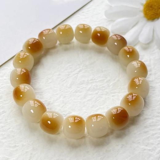 天然菩提根手串 【捡漏！26.9抢！】粉紫温柔风💜天然菩提根手串，老师傅精工打磨，每颗都是匠心之作✨女生必备文玩小心机！ 商品图9