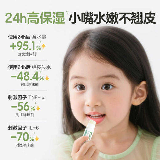 【4送1】贝亲 牛油果 植萃润唇膏 3g 商品图3