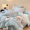 自然醒全棉大版磨毛数码印花四件套HS 商品缩略图8
