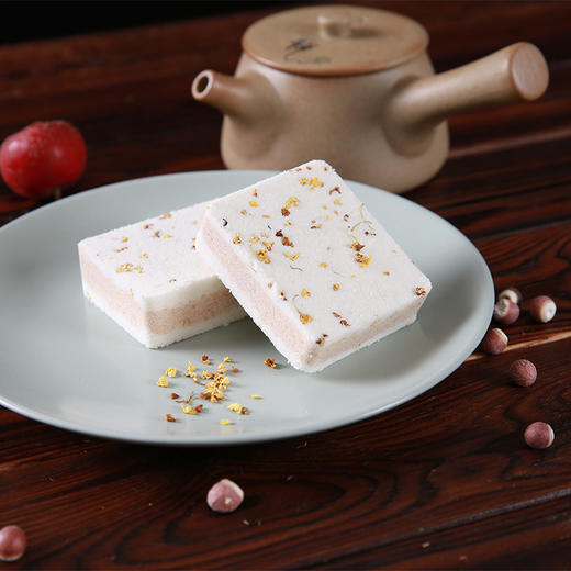 东济堂山楂桂花芡实糕 粗粮代餐 消化好脾胃好桂花香250g/袋【产品形状以实物为准】 商品图3