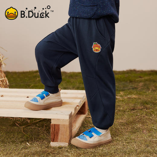 B.Duck小黄鸭童装春秋休闲针织裤90-130 BF3663005 商品图0