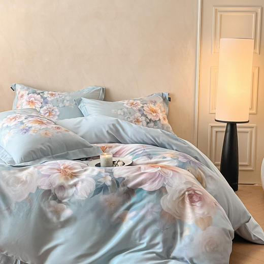 自然醒全棉大版磨毛数码印花四件套HS 商品图9