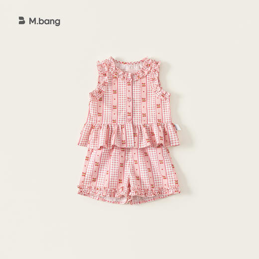 宥宝多巴胺潮流女童套装 洋气男女童两件套 商品图4