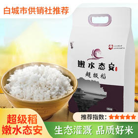 【嫩水态安】吉林大安嫩水态安超级稻 白城东北大米产地直供