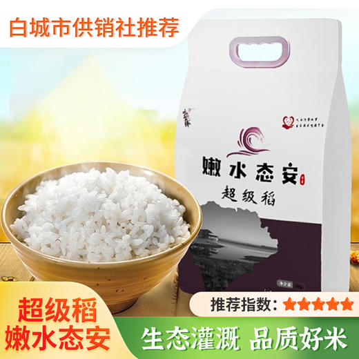 【嫩水态安】吉林大安嫩水态安超级稻 白城东北大米产地直供 商品图0