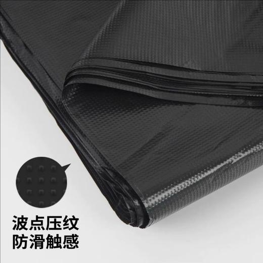 特大号打包袋 背心黑色胶袋 大号手提袋 大袋子塑料袋背心袋大胶袋 150×95cm 25个/扎 商品图2