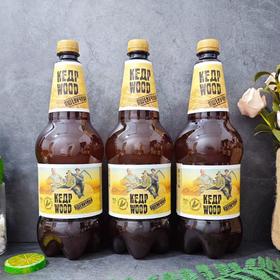 俄罗斯进口雪松树白啤酒1.2L