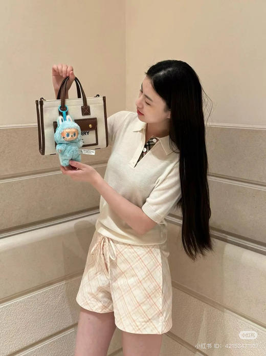 82-1 独家圆正 又年轻干练 显贵高级 BBR精纺羊毛 女款翻领polo衫 好穿cry 商品图7