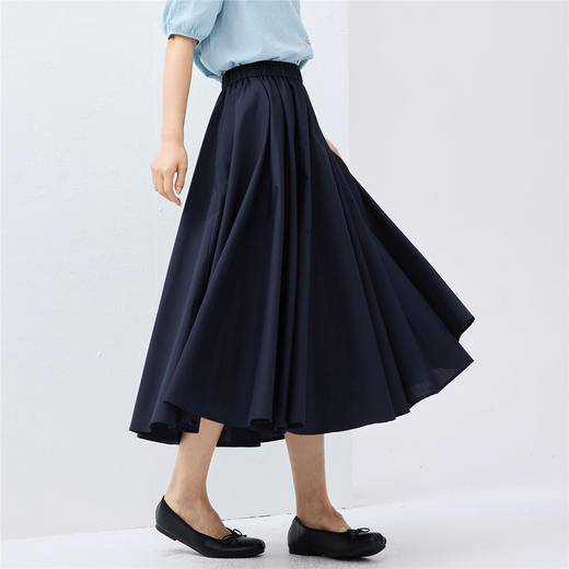 佐丹奴女装大裙摆松紧腰梭织半身裙13465213 商品图11