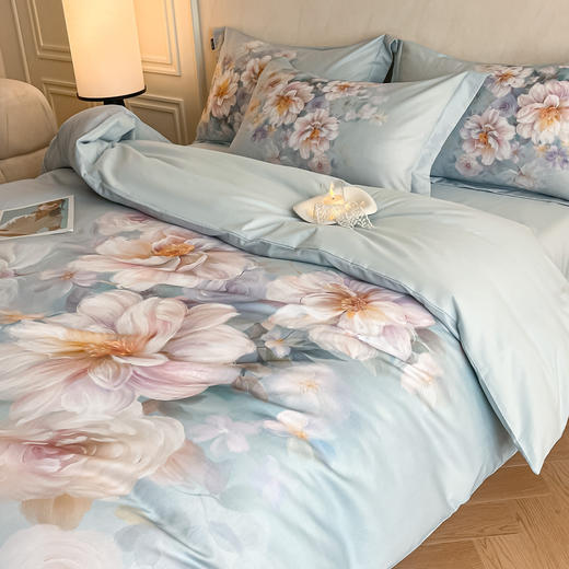 自然醒全棉大版磨毛数码印花四件套HS 商品图10