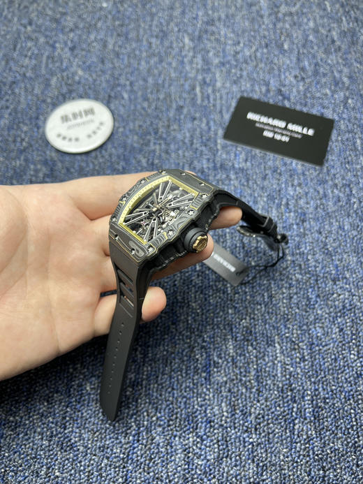 『RICHARDMILLE』理查德米勒RM12-01碳纤维壳 真陀飞轮腕表 商品图4
