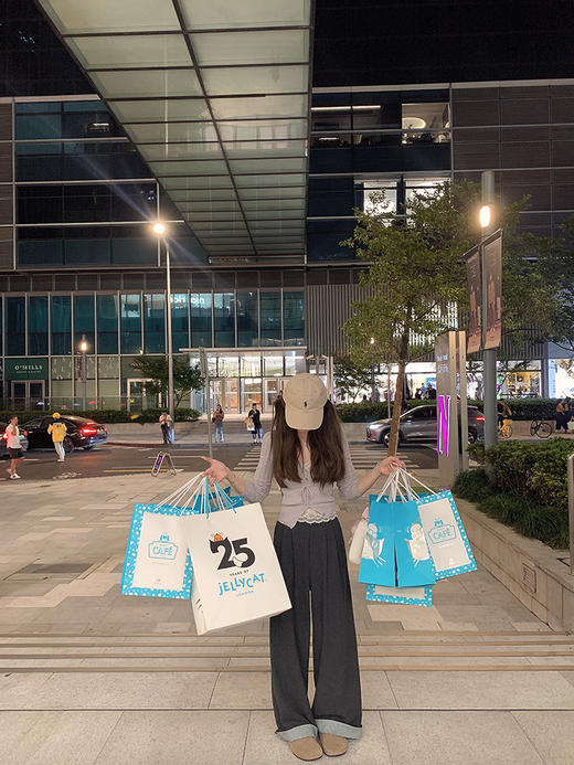 金蘑菇菇 松弛且快乐 怎么穿都有好身材耶/ 钩花毛衣 商品图9