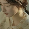 【预售3天】「画中人」复古气质渐变和田玉耳钉女小众冷淡风耳钉AL669995981406 商品缩略图2