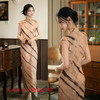 SYK262719传统中式长款全开襟无袖旗袍2025夏季新款日常可穿古法旗袍 商品缩略图1