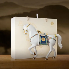 【摆柜礼赠】平坝酱酒 马到成功 酱香型白酒 53度 1L