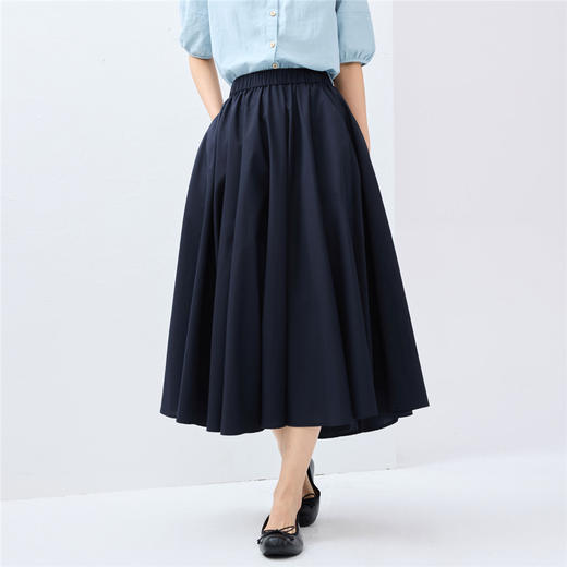 佐丹奴女装大裙摆松紧腰梭织半身裙13465213 商品图9