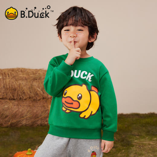B.Duck小黄鸭童装春秋卡通卫衣105-140 BF3608093 商品图0
