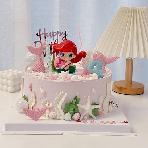 多款~美人鱼公主卡通蛋糕-低糖处理无添加 商品图3