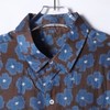 82322SDSA秋季新款男士痞帅韩版撞色满印花卉长袖衬衫时尚休闲复古上衣 商品缩略图2