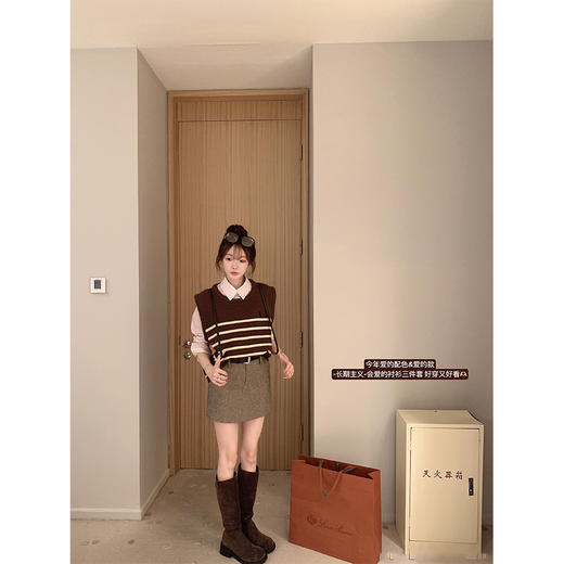 金蘑菇菇 Marcus Belgravia长期主义 英伦衬衫 / 衬衫半裙 商品图3