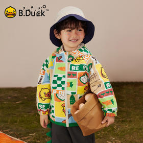 B.Duck小黄鸭童装春秋休闲外套90-130 BF3611001