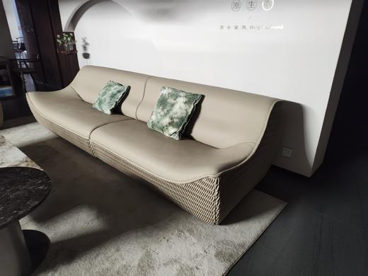 花织靠背皮沙发/F680 商品图1