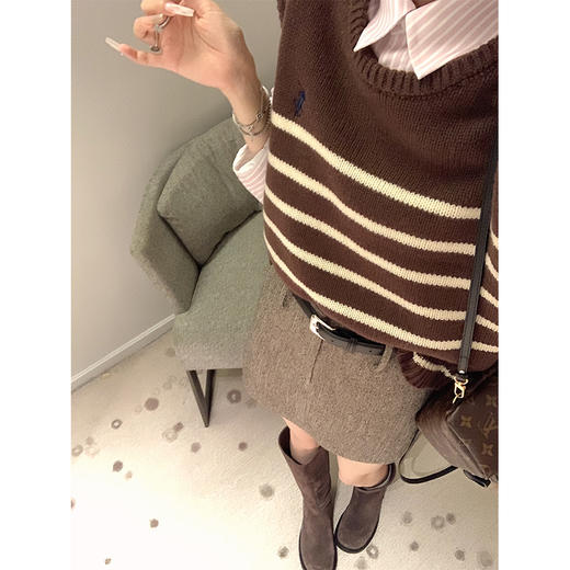 金蘑菇菇 Marcus Belgravia长期主义 英伦衬衫 / 衬衫半裙 商品图6