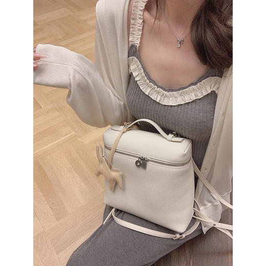 金蘑菇菇 早秋通勤公式｜高级灰针织阔腿裤，搭毛衣/针织衫绝配 商品图3