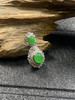【FC0105】18K镶嵌翡翠绿蛋吊坠  种好色阳 玉质细腻 款式精美 商品缩略图2