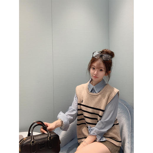 金蘑菇菇 Marcus Belgravia长期主义 英伦衬衫 / 衬衫半裙 商品图7