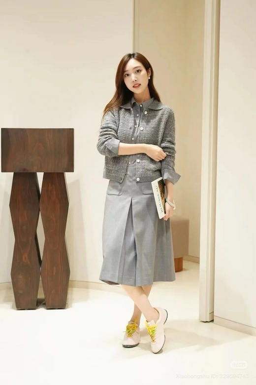 82-2 排他性独家圆正 真正原材原扣 香风 进口花纱 真丝羊毛羊绒 针织背心/开衫外套 仅此一批 商品图3