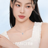 Fanci范琦 蓝眼泪水滴 小众简约锁骨链 925银项链女款 商品缩略图5
