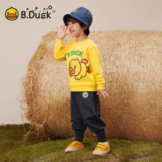 B.Duck小黄鸭童装春秋卡通卫衣105-140 BF3608093 商品图1
