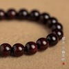 【清仓！速抢！】自然小叶紫檀手串 情侣款手串 女黑檀木檀香木手饰品 和田玉顶珠手串 商品缩略图2