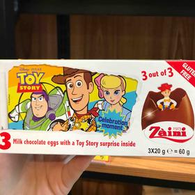 巧克力蛋钢铁侠、玩具总动员60克（下单备注款式）