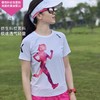 冠军银杏叶超轻透气速干运动户外马拉松跑步短袖女白科技面料 商品缩略图0