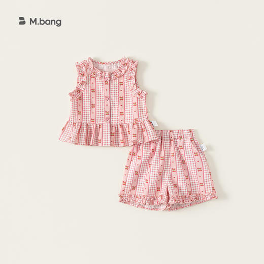 宥宝多巴胺潮流女童套装 洋气男女童两件套 商品图3