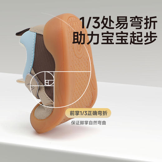 B.Duck小黄鸭童鞋春秋防滑透气学步鞋18-24 B3686917 商品图4