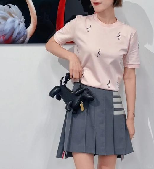 女款刺绣小图短袖T恤022 商品图3