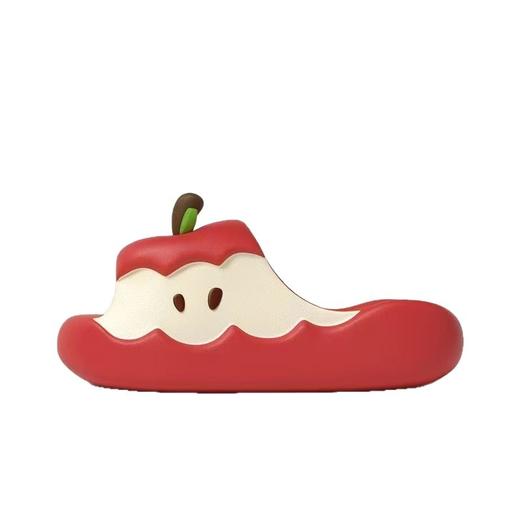 2025新品苹果拖鞋女夏ins可爱居家情侣厚底宿舍凉拖可外穿 商品图4