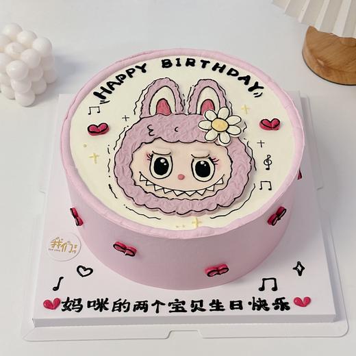 多款式~labubu拉布布卡通手绘蛋糕-低糖处理无添加 商品图9