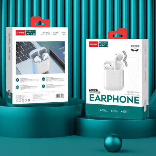 双耳2代蓝牙耳机（高档木盒包装） 商品图1