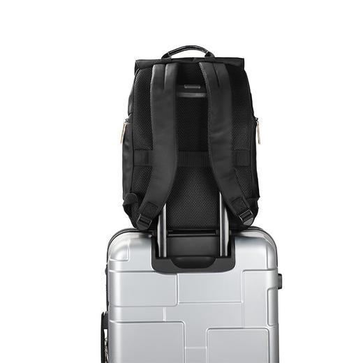 外交官双肩包-黑色 HM-2707L 商品图6