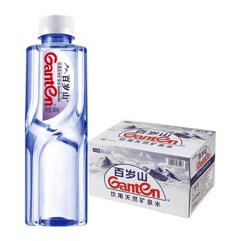 福州百岁山矿泉水348ml*24立减七元