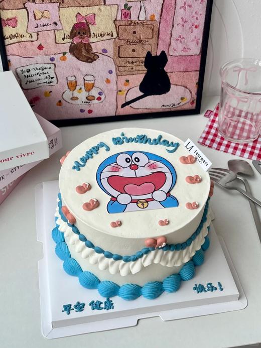 多款式~哆啦A梦叮当猫卡通蛋糕-低糖处理无添加 商品图1