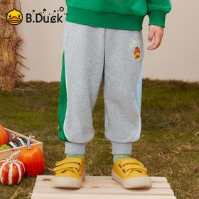 B.Duck小黄鸭童装春秋运动针织裤90-130 BF3663003