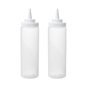 IKEA 挤瓶 塑料/透明 330ml*2只