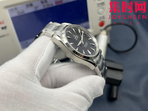 欧米茄VS海马150米系列 黑色盘 3点位日历 男士腕表 商品图4