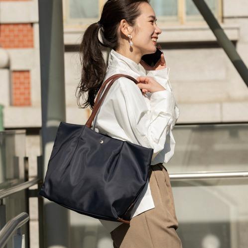 日本乐天的订单！2025防水尼龙单肩包大挎包托特包大包轻便波士顿妈咪包！ 商品图2