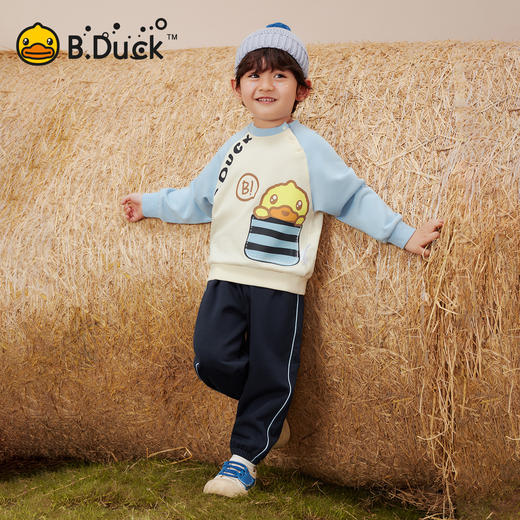 【套装】B.Duck小黄鸭童装春秋休闲外服套装90-130 BF3681002 商品图0